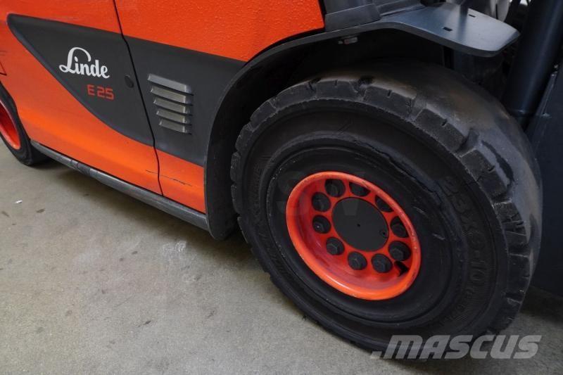 Linde E 25 387 Elektrikli forkliftler
