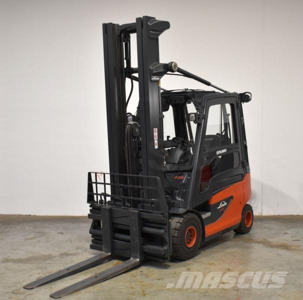 Linde E 25 387 Elektrikli forkliftler