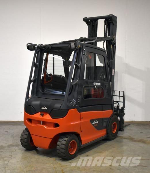 Linde E 25 387 Elektrikli forkliftler