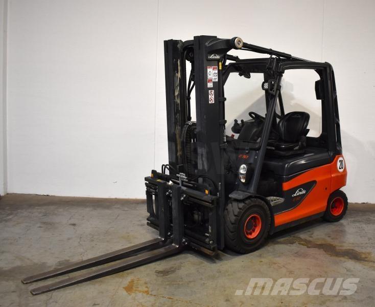 Linde E 30 387 Elektrikli forkliftler