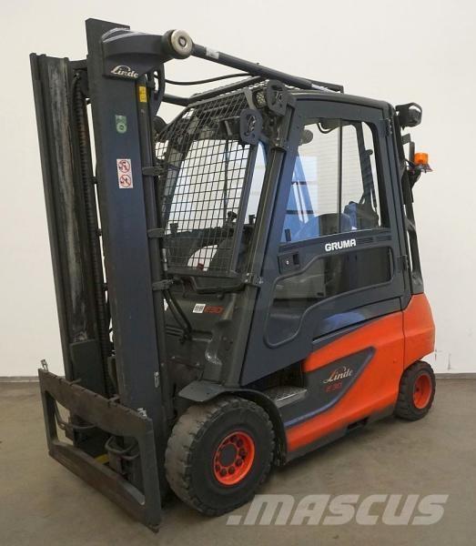 Linde E 30 387 Elektrikli forkliftler