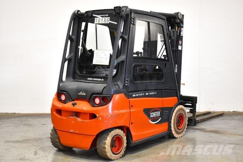 Linde E 30 387 Elektrikli forkliftler