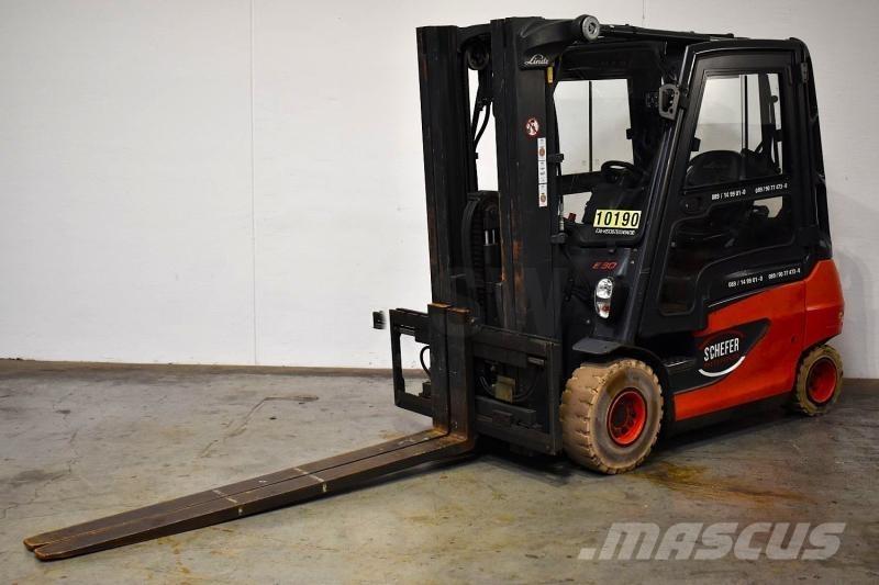 Linde E 30 387 Elektrikli forkliftler