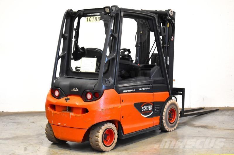 Linde E 30 387 Elektrikli forkliftler