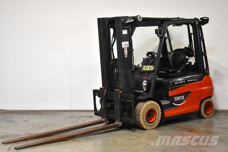 Linde E 30 387 Elektrikli forkliftler