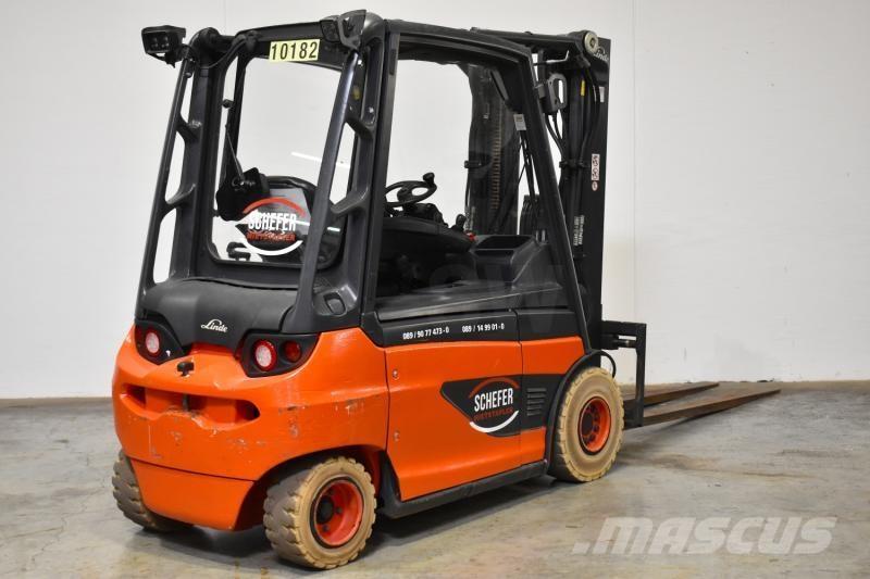 Linde E 30 387 Elektrikli forkliftler