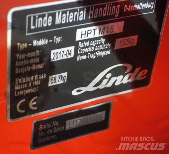 Linde HPT M 15 Transpaletler