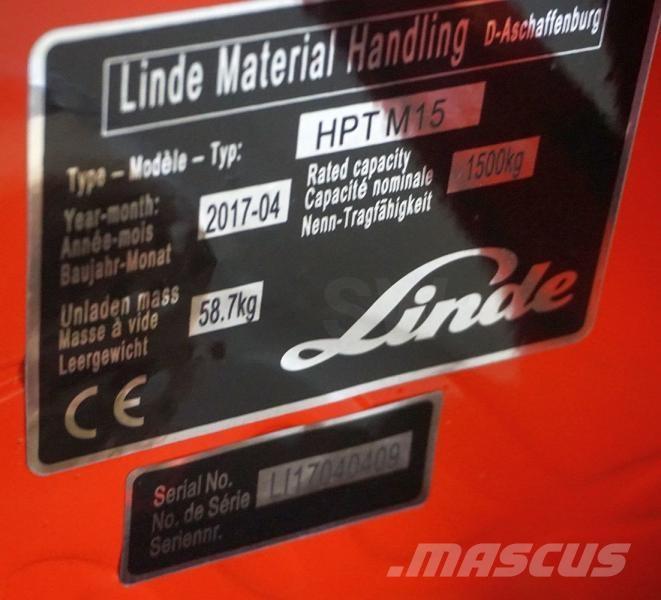 Linde HPT M 15 Transpaletler