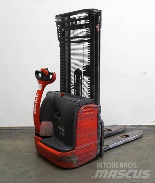 Linde L 10 379 Akülü depo ekipmanları