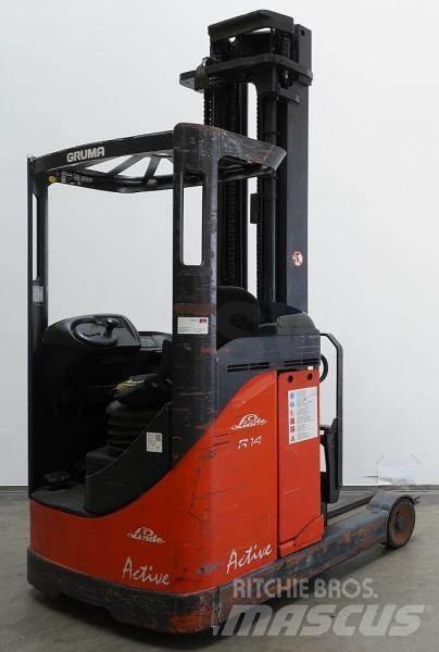Linde R 14 115 Reach truck - depo içi istif araçları