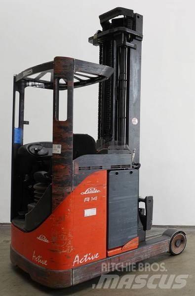 Linde R 14 115 Reach truck - depo içi istif araçları