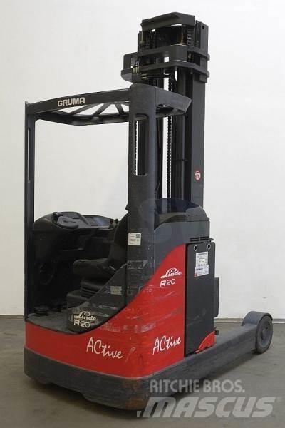 Linde R 20 115 Reach truck - depo içi istif araçları