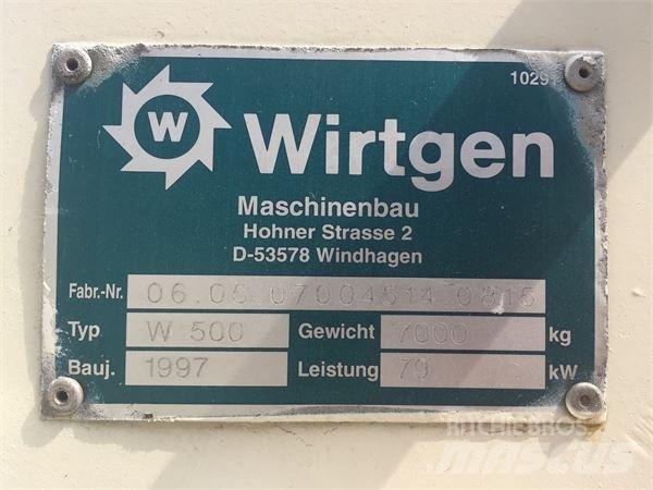 Wirtgen W500 Asfalt kaziyicilar
