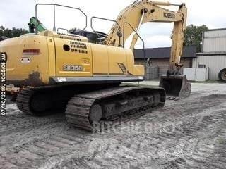 Kobelco SK350-9 Paletli ekskavatörler