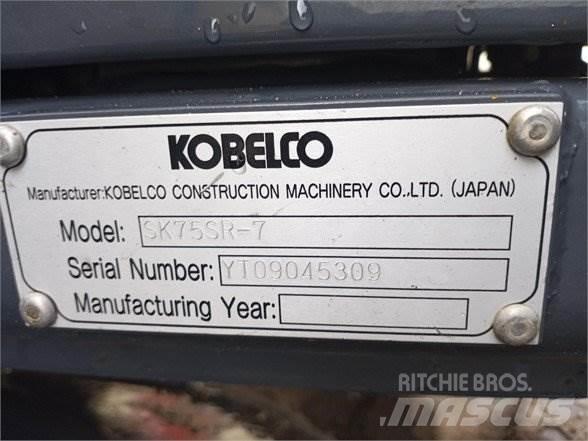 Kobelco SK75SR-7 Paletli ekskavatörler