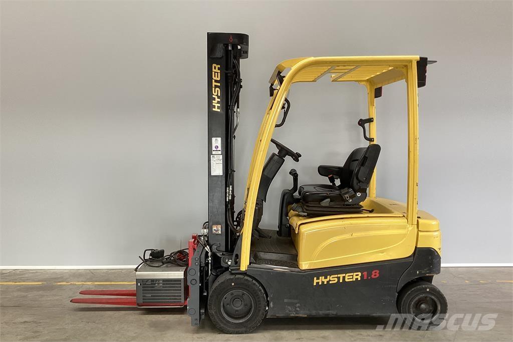 Hyster J1.8XN Elektrikli forkliftler