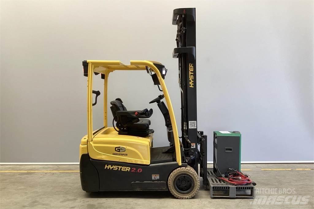 Hyster J2.0XNT Elektrikli forkliftler