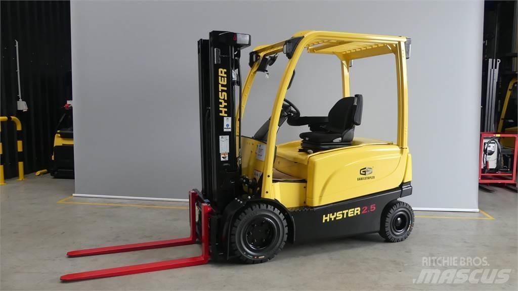 Hyster J2.5XN Elektrikli forkliftler