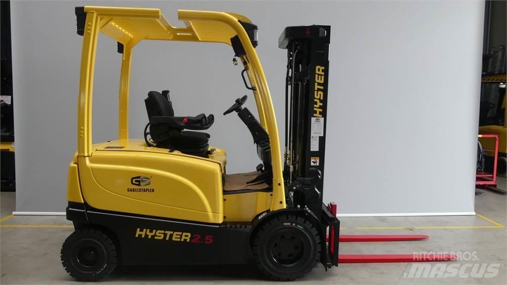 Hyster J2.5XN Elektrikli forkliftler