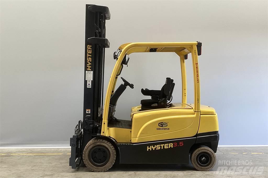 Hyster J3.5XN Elektrikli forkliftler