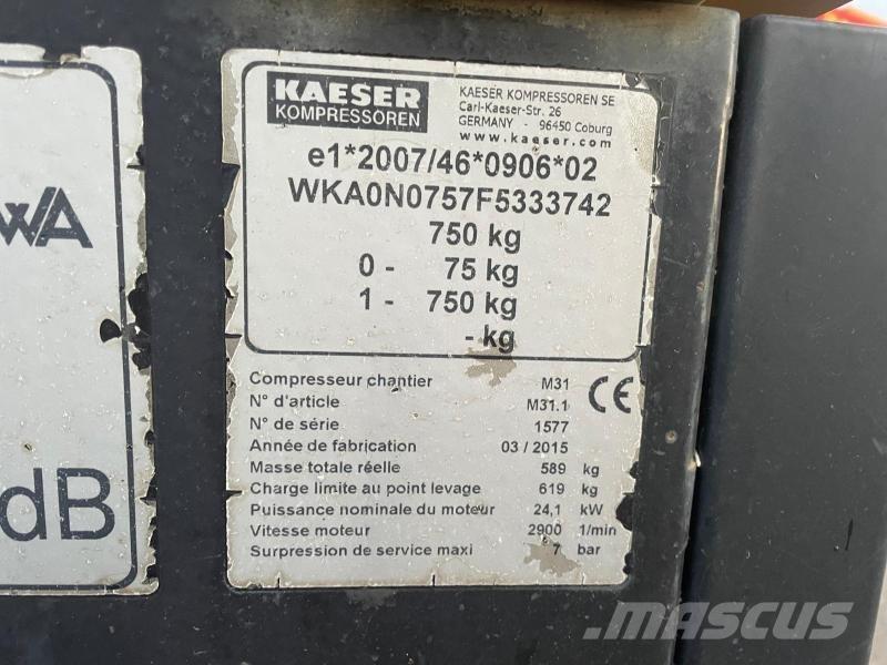 Kaeser M31 Dizel Jeneratörler