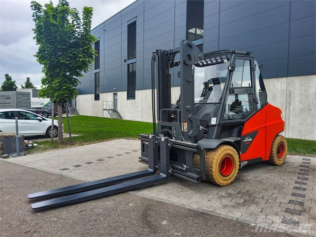 Linde E 80-01/900 Elektrikli forkliftler