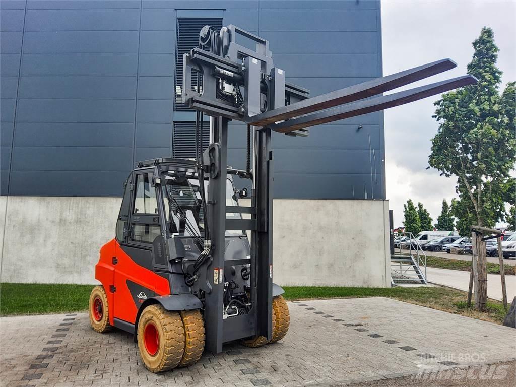 Linde E 80-01/900 Elektrikli forkliftler