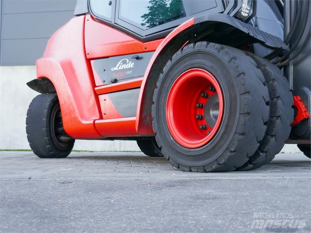 Linde H 80D-03/900 Dizel forkliftler