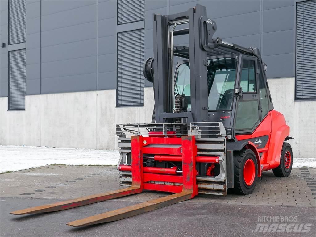 Linde H 80D-03/900 Dizel forkliftler