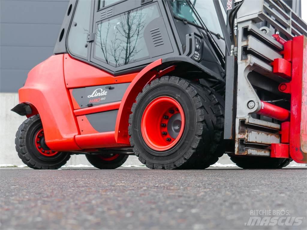 Linde H 80D-03/900 Dizel forkliftler