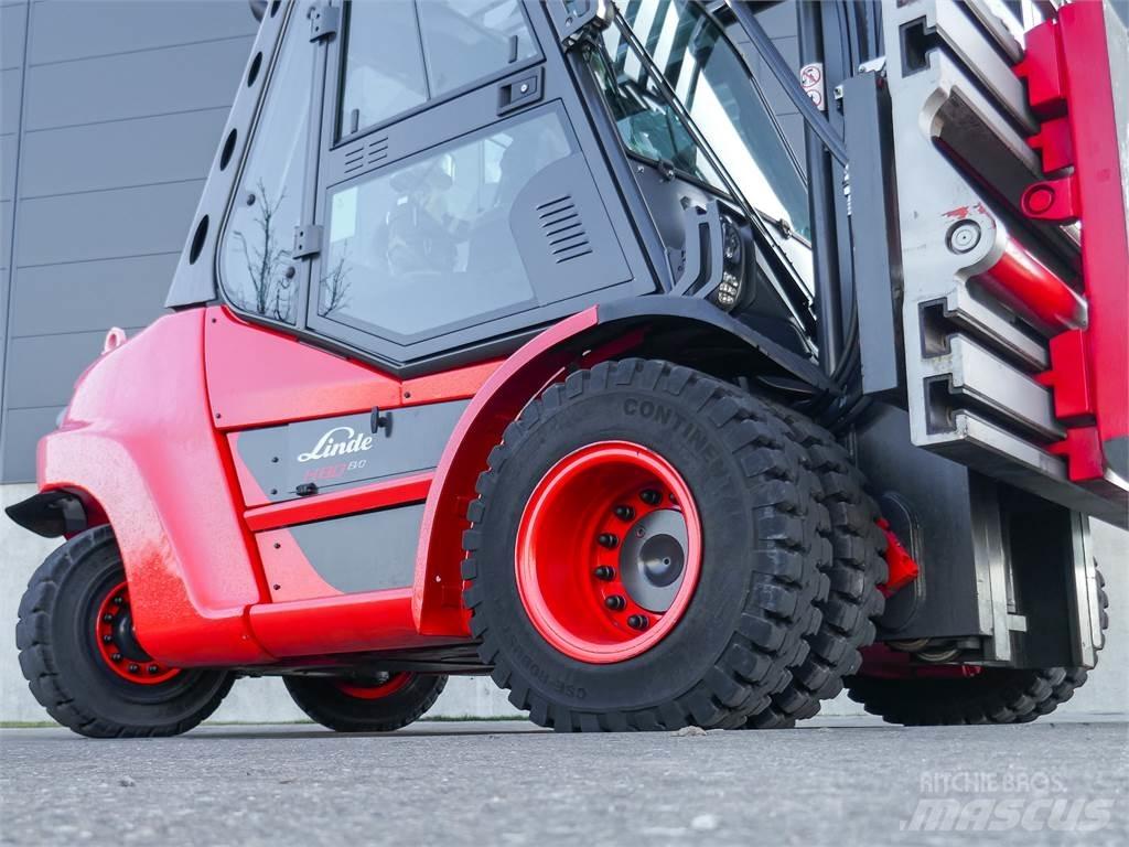 Linde H 80D-03/900 Dizel forkliftler