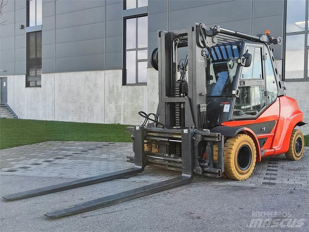 Linde H 80T-03/900 LPG'li forkliftler