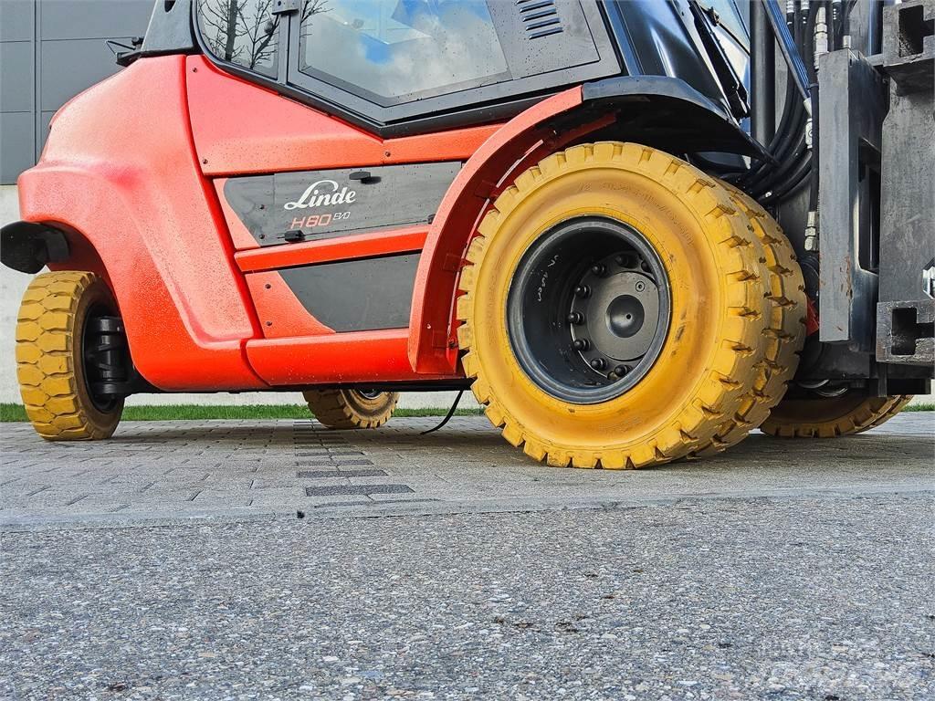 Linde H 80T-03/900 LPG'li forkliftler