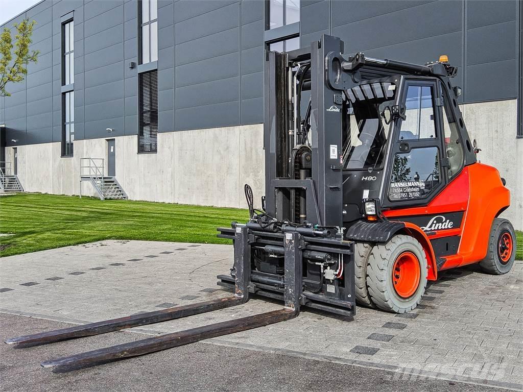 Linde H 80T/900/396 LPG'li forkliftler