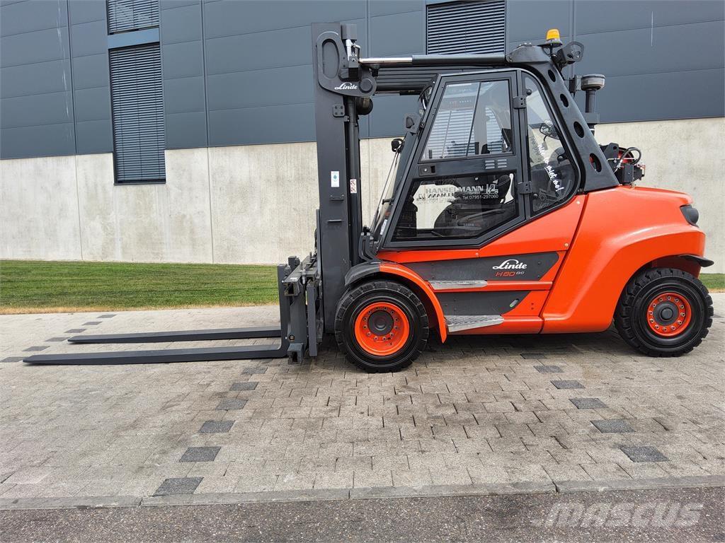 Linde H 80T/900/396 LPG'li forkliftler