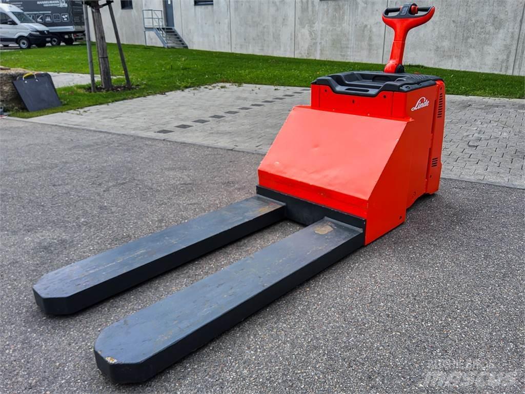 Linde T 30 Yaya kumandali istif makinasi