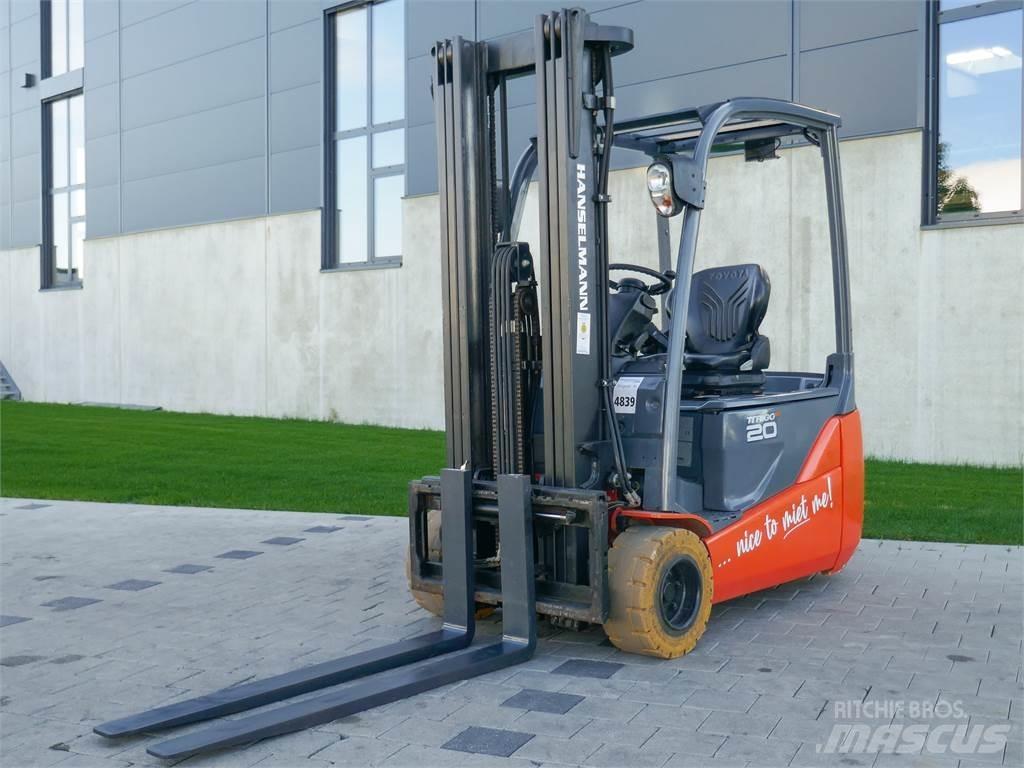 Toyota 02-8FBE20T Elektrikli forkliftler