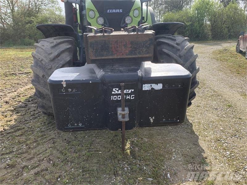  Suer 1000 kg. Ön ağırlıklar