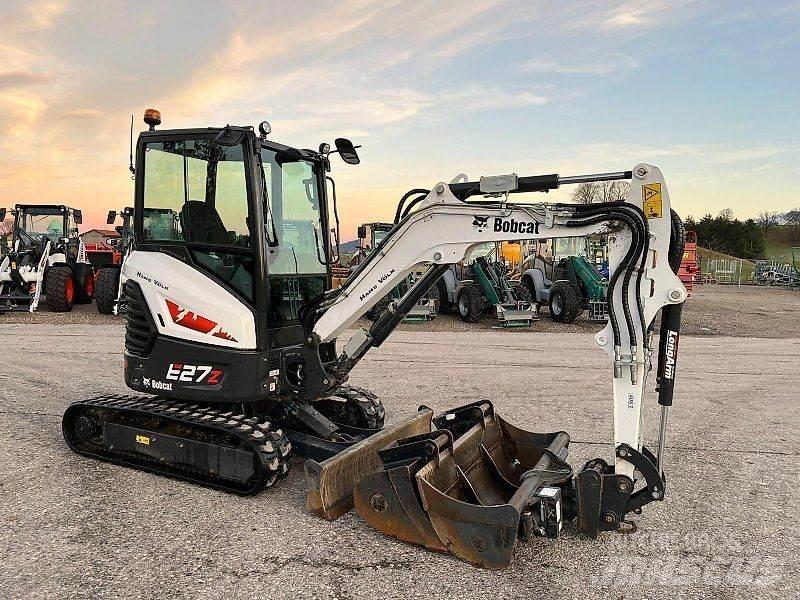 Bobcat E 27z Mini ekskavatörler, 7 tona dek