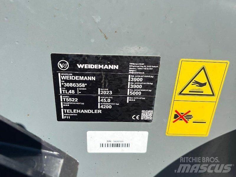 Weidemann T5522 Teleskopik yükleyiciler