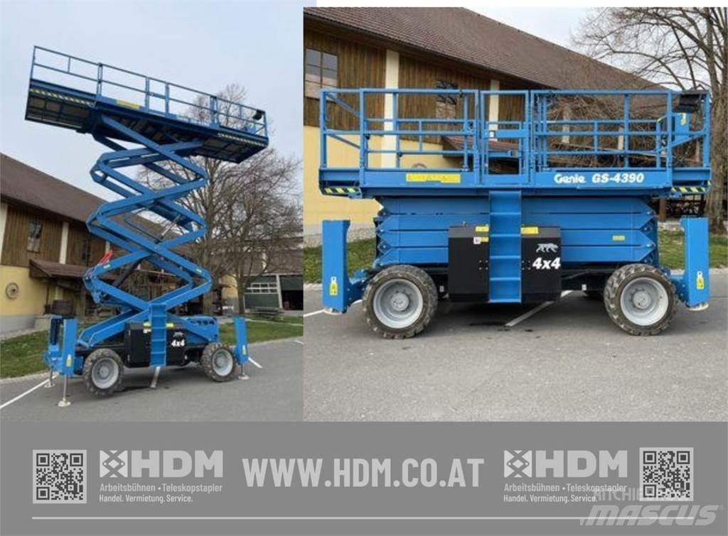 Genie GS-4390RT Makasli platformlar