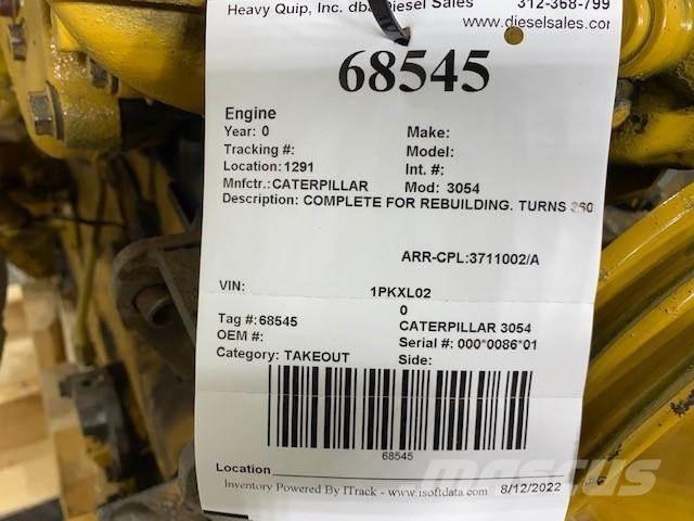 CAT 3054 Motorlar