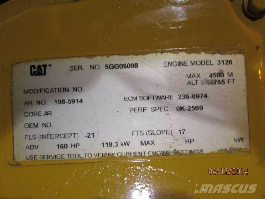 CAT 3126E Motorlar