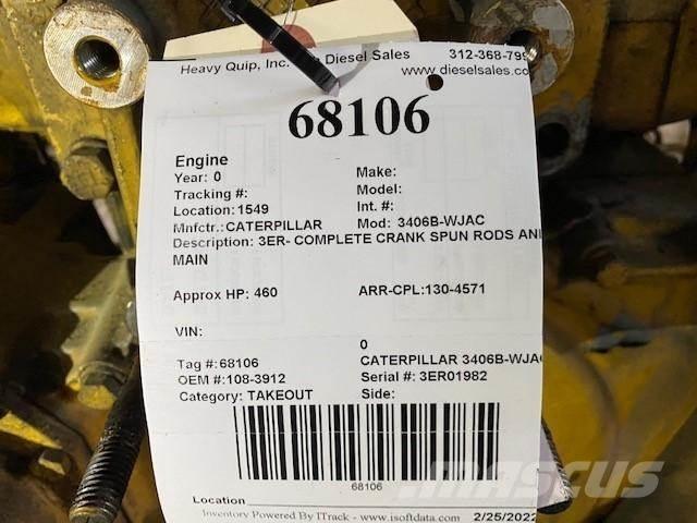 CAT 3406C-WJAC Motorlar
