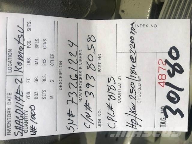 Cummins 6CT8.3 Motorlar