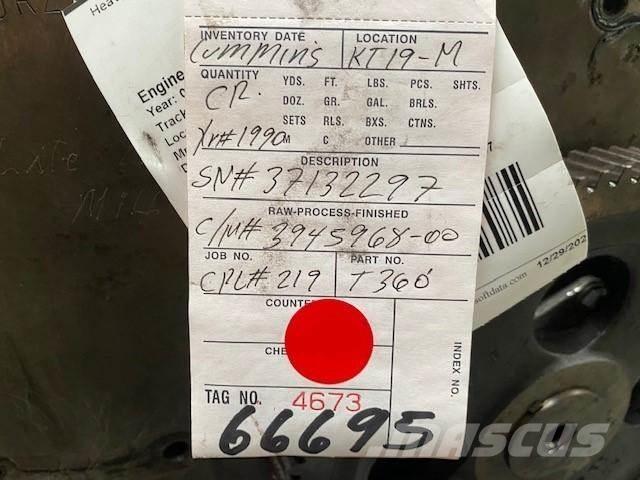 Cummins KT19 Motorlar