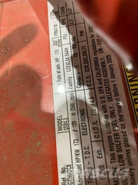 Cummins QSB4.5 Motorlar