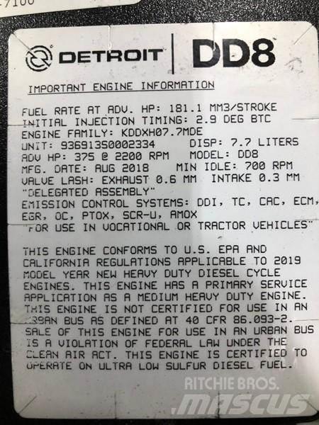 Detroit DD8 Motorlar