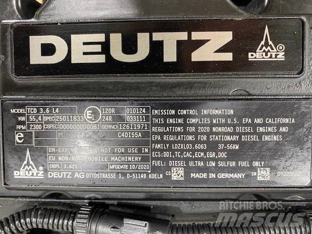 Deutz TCD3.6L4 Motorlar