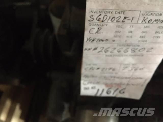Komatsu SA6D102-1 Motorlar